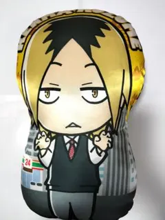 ハイキュー!!　狐爪研磨　J-WORLD限定 JW　ダイカット クッション