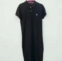 POLO Ralph Lauren 黒のポロシャツワンピース　S 現行タグ