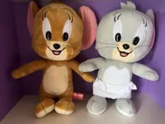 トムとジェリー ぬいぐるみセット 約30cm