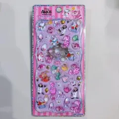 不思議の国のアリス プチドロップステッカー　ボンボンドロップシール　ディズニー