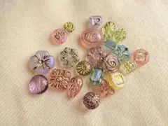 ビーズ 柄付き まとめ売り