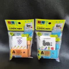 【完全未開封品】 知育クイズカード ロジックキー 2点セットのサムネイル