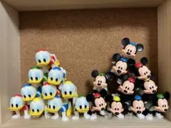 ミッキーマウス ドナルドダック ビルディングフィギュアセット