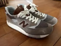 New balance ☆M998DBOA ダークグレー×ブラウン