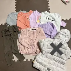 【サイズ100】 女の子　まとめ売り 計7着　保育園　幼稚園