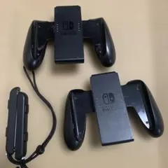 Nintendo switchジョイコングリップ 純正　2個　ストラップ1セット
