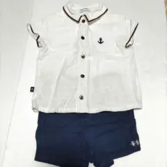 familiar セットアップ マリン 半袖 80 90 まとめ売り