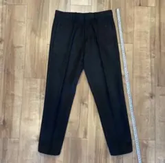 COS スラックス（黒）　ウールコットン