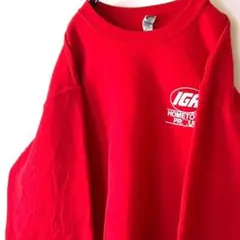 ギルダン IGA ホームタウン プラウド スウェット レッド 赤 古着