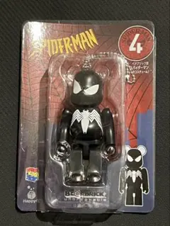 ベアブリック 100% / スパイダーマン・ヴェノム　ハッピーくじ　4番