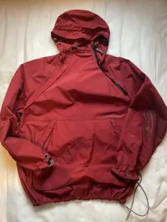 00s TOMMY HILFIGER レッド マウンテンパーカー デュアルジップ