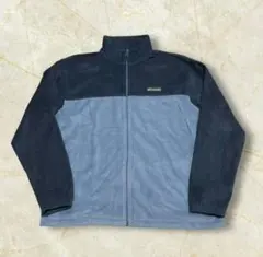 m*k様 00s Columbia フリースジャケット USメンズ 厚手2色 青
