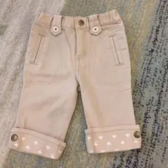 3can4on ベージュ パンツ 80サイズ