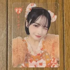 FRUITS ZIPPER 鎮西寿々歌　アジアツアー　クリアトレカ　トレカ