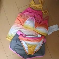 未使用　水着 ビキニ　7号　４点セット　タンキニ