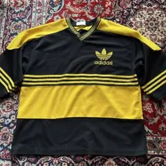 adidas アディダス 90s 日本製 メッシュ ホッケーシャツ - メルカリ