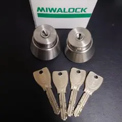 중고 MIWA DADZ용 교환 실린더 순정 키