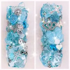 ゆうゆうメルカリ便☆地雷iQOSイルマワンデコケースブルーNo.287