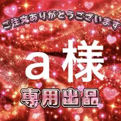 【a様】専用出品ページ