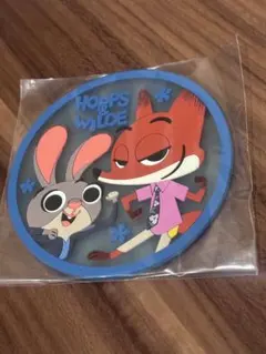 ズートピア クリアラバーコースター コースター ニック ジュディ ガチャ