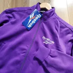 90s 日本製 新品未使用タグ付 リーボック トラックジャケットパープルカラー