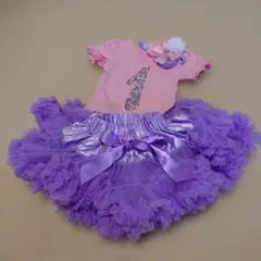 《最終値下げ》ベビー　1歳　女の子　撮影　ベビードレス