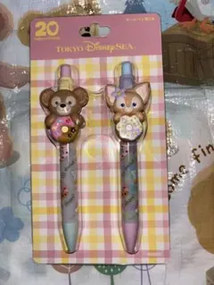 【ボールペンセット】ディズニー ダッフィー フィルド・ウィズ・ジョイ