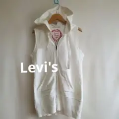 Levi's Lady Style ノースリーブパーカー　オフホワイト系　Mのサムネイル