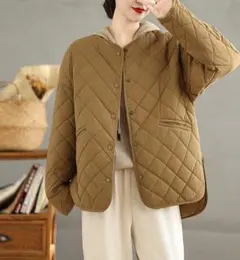 3カラー展開 ジャンパー ブルゾン 軽量 冬物 ゆったり 暖かい アウター