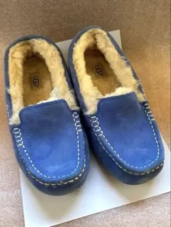 【正規品】UGG 青 スエード モカシン　品番3312