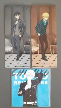 東京リベンジャーズ　松野千冬　セブンイレブン限定　ミニクリアファイル　コースター