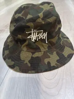 Stussy CAPZ迷彩バケットハット　S/M y2k
