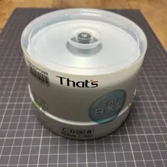 太陽誘電 That's CD-R データ用 プリンタブル 銀 50枚【ジャンク】