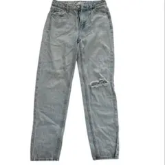 Bershka ベルシュカ デニムパンツ ライトブルー EUR32 XS相当のサムネイル
