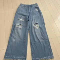 REPIPI ダメージジーンズS