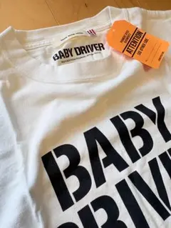 映画「ベイビードライバー」Tシャツ ホワイトのサムネイル