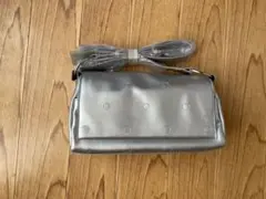 ビアズリー風 ショルダーバック　色　シルバー