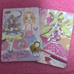 名探偵プリキュア キミとアイドルプリキュア キラキラカードグミ 2枚セット