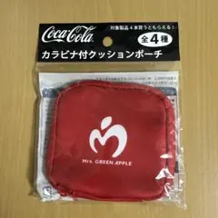 Coca-Cola Mrs. GREEN APPLE クッションポーチのサムネイル