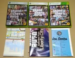 グランドセフトオート グランド・セフト・オート XBOX360 3点セット