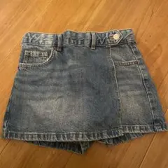 ZARA デニムショートパンツ ジーンズ　キュロット