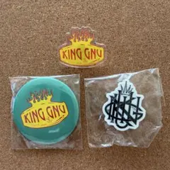 King Gnu ピンバッジ 缶バッジ 3点セット