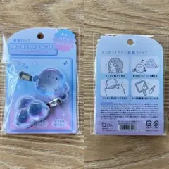 ボンボンドロップ　前髪クリップ　シマエナガ
