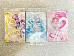 プリキュアカードウエハース第10弾　ハートキャッチプリキュア3枚セット