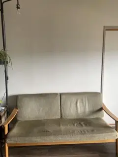 木製フレーム　ソファー