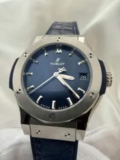 HUBLOT クラシックフュージョンブルーチタニアム　33mmのサムネイル