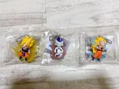 ドラゴンボールZ フィギュアキーホルダーvol.1、2 3体セット