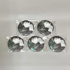呪術廻戦　伏黒恵　デコレクション缶バッジ　5点