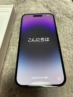 み*み様 iPhone 14 Pro グラファイト 本体 充電ケーブル付き