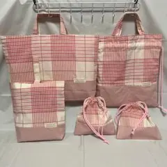 レッスンバッグなど５点セット 入園入学セットno28
